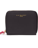 Polly Leather Purse in Black