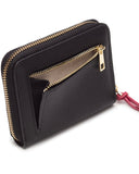 Polly Leather Purse in Black