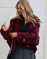 Melissa Jacket in Burgundy (8-18)