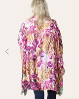 Katie Kaftan Cover Up in Pink