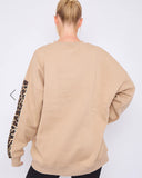 Jenny Sweat Top in Beige (10-20)