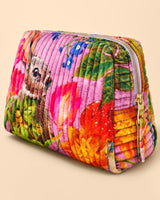 Large Whimsival Wonderland Velvet Wash Bag