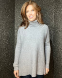 Rebecca Roll Neck Jumper in Grey (10-20)